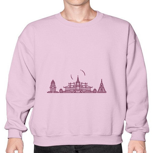 PhnomPenh 1609# - cities- Sweatshirt - Crew