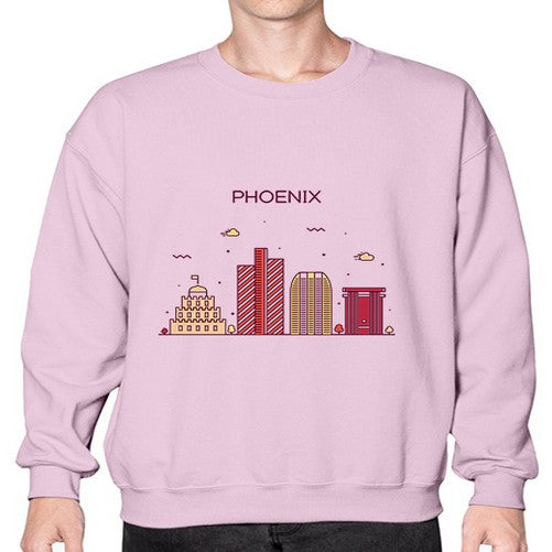 Phoenix 1614# - cities- Sweatshirt - Crew