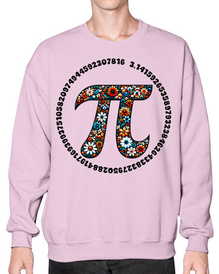Pi Day Sweatshirt Funny Math 19# - pi- Sweatshirt - Crew