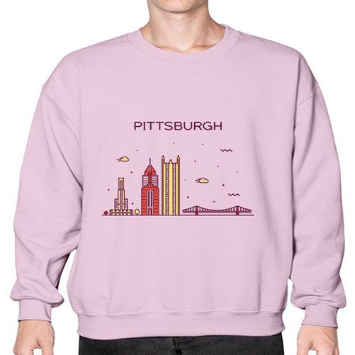 Pittsburgh 1626# - cities- Sweatshirt - Crew