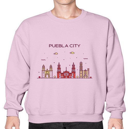 Puebla 1693# - cities- Sweatshirt - Crew