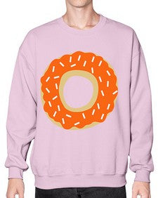 Pumpkindonut 204# - cartoon food- Sweatshirt - Crew