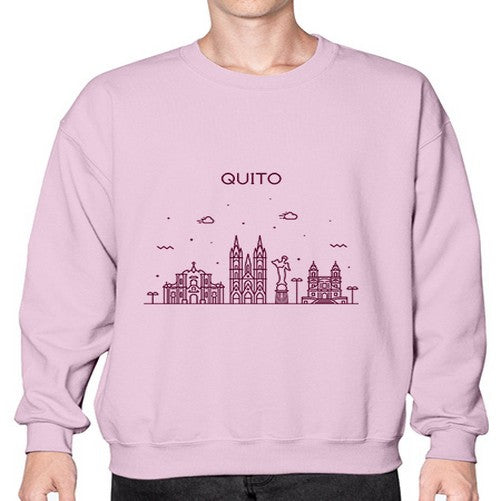 Quito 1701# - cities- Sweatshirt - Crew
