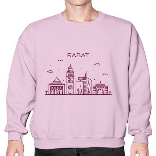 Rabat 1704# - cities- Sweatshirt - Crew