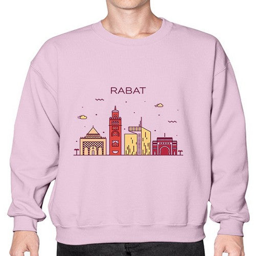 Rabat 1706# - cities- Sweatshirt - Crew