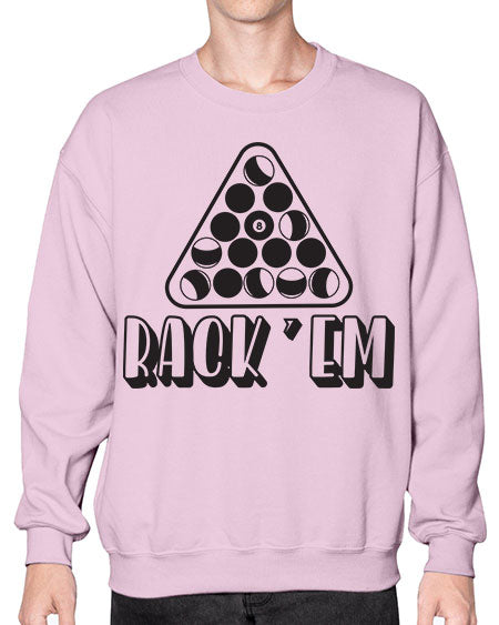 Rack em 558# - billards- Sweatshirt - Crew