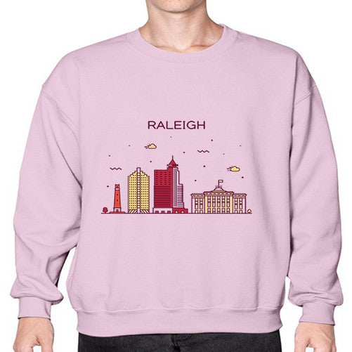 Raleigh 1710# - cities- Sweatshirt - Crew