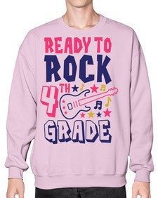 Ready To Rock fourth 732# - fourth grade- Sweatshirt - Crew