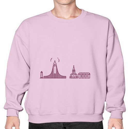 Reykjavik 1717# - cities- Sweatshirt - Crew