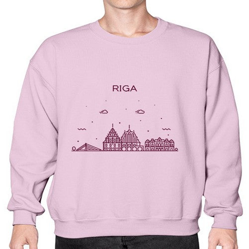 Riga 1727# - cities- Sweatshirt - Crew