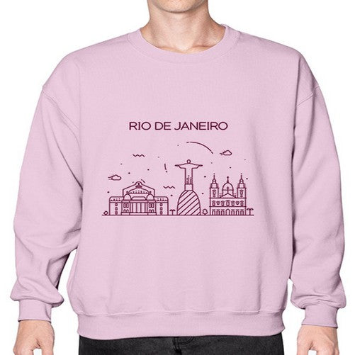 RioDeJaneiro 1735# - cities- Sweatshirt - Crew