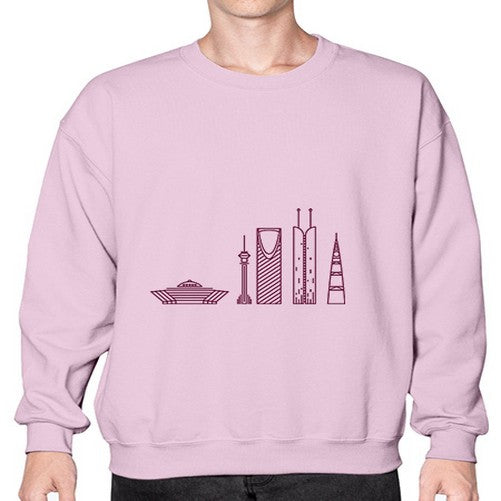 Riyadh 1740# - cities- Sweatshirt - Crew