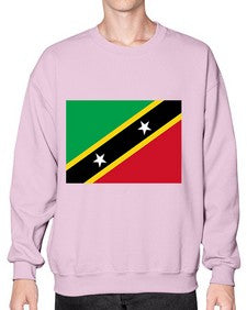Saint Kitts and Nevis 1764# - world flags- Sweatshirt - Crew
