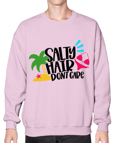 Salty Hair Dont Care Style 29# - summer- Sweatshirt - Crew