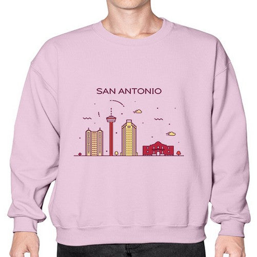SanAntonio 1784# - cities- Sweatshirt - Crew