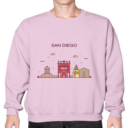 SanDiego 1787# - cities- Sweatshirt - Crew