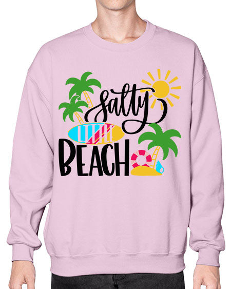 Satly Little Beach Style 26# - summer- Sweatshirt - Crew