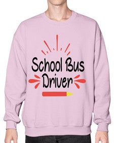 School Bus Driver 793# - graduation- Sweatshirt - Crew