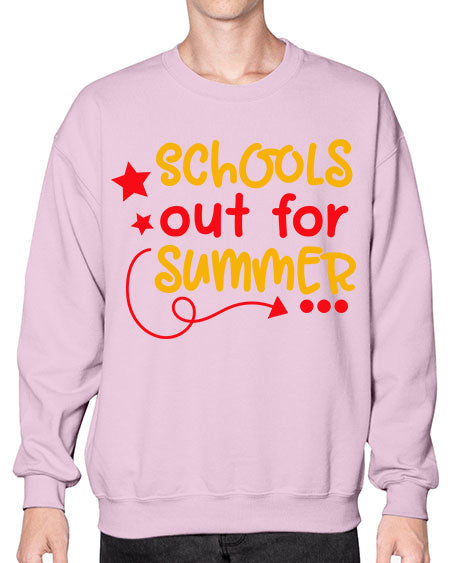 SchoolsOutSummer 83# - summer- Sweatshirt - Crew
