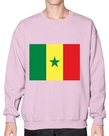 Senegal 1811# - world flags- Sweatshirt - Crew