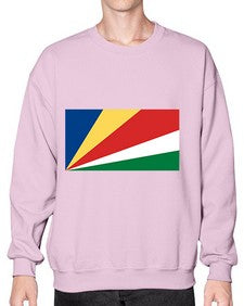 Seychelles 1822# - world flags- Sweatshirt - Crew