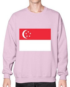 Singapore 1842# - world flags- Sweatshirt - Crew