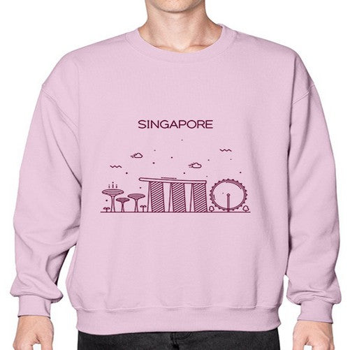 Singapoure 1846# - cities- Sweatshirt - Crew