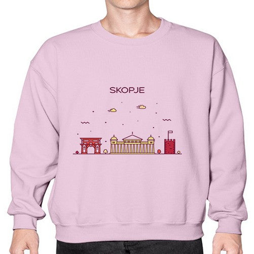 Skopje 1852# - cities- Sweatshirt - Crew