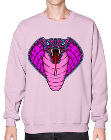 Snake 214# - cartoon animals- Sweatshirt - Crew