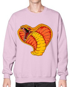 Snake 216# - cartoon animals- Sweatshirt - Crew