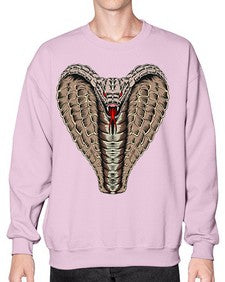 Snake 217# - cartoon animals- Sweatshirt - Crew