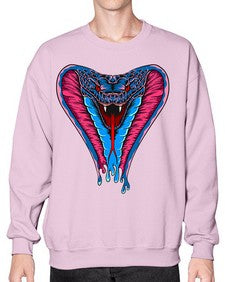 Snake 224# - cartoon animals- Sweatshirt - Crew