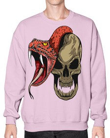 Snake 226# - cartoon animals- Sweatshirt - Crew