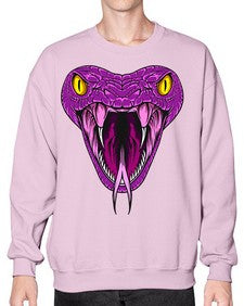 Snake 228# - cartoon animals- Sweatshirt - Crew