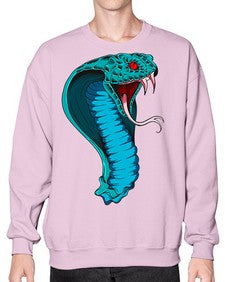 Snake 230# - cartoon animals- Sweatshirt - Crew