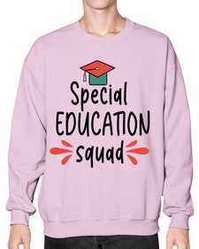 Special Education squad 886# - graduation- Sweatshirt - Crew