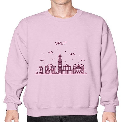 Split 1875# - cities- Sweatshirt - Crew