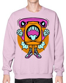 Spooky voices 232# - cartoon general- Sweatshirt - Crew