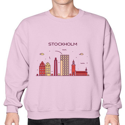 Stockholm 1894# - cities- Sweatshirt - Crew