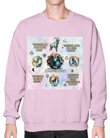 Straight Capricorn 471# - capricorn- Sweatshirt - Crew