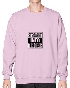 Straight into third grade 905# - third grade- Sweatshirt - Crew