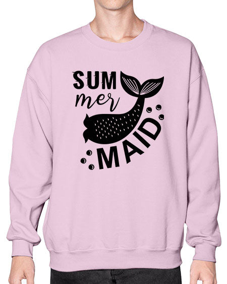 Sum mer maid 01# - summer- Sweatshirt - Crew
