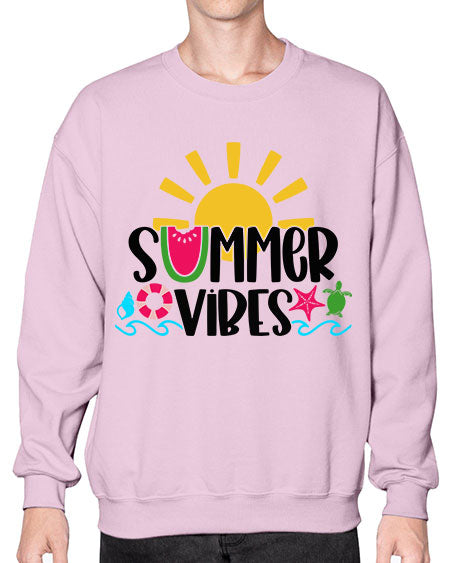 Summer Vibes Style 19# - summer- Sweatshirt - Crew
