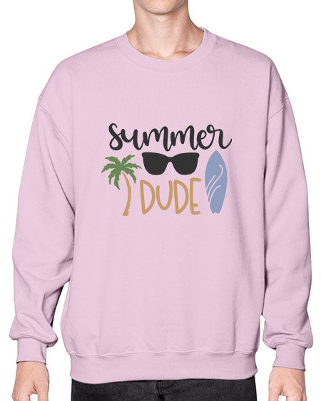 Summer dude 58# - summer- Sweatshirt - Crew