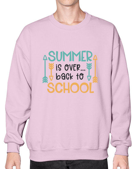 Summer is over back to school 12# - summer- Sweatshirt - Crew