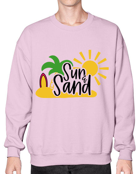 Sun Sand Style 17# - summer- Sweatshirt - Crew