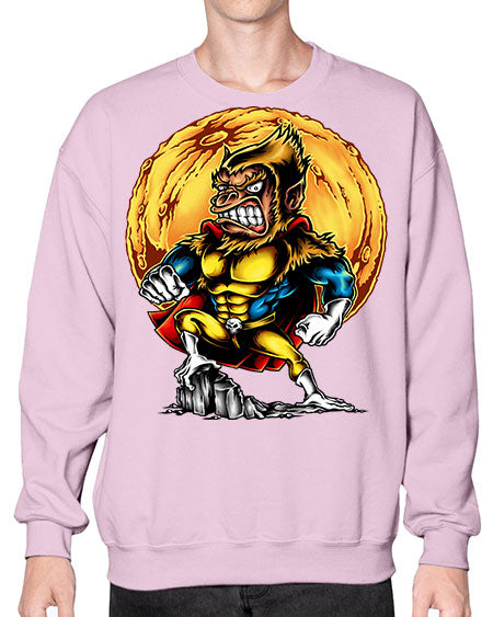 Super Monkey - Files - monkey- Sweatshirt - Crew