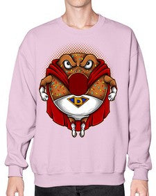 Super donut 243# - cartoon food- Sweatshirt - Crew