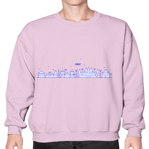 Surat 1909# - cities- Sweatshirt - Crew