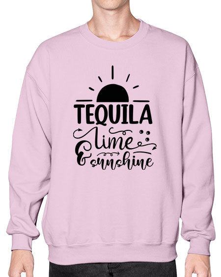 Tequila lime and sunshine 01# - summer- Sweatshirt - Crew